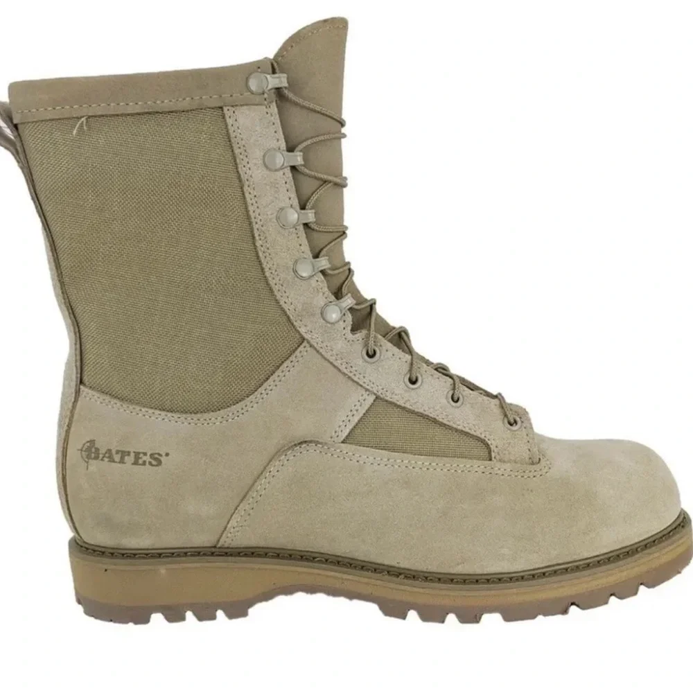 Bates Gore-Tex Vibram Military Combat Boots Size 5 5W Men’s Steel Toe Boots